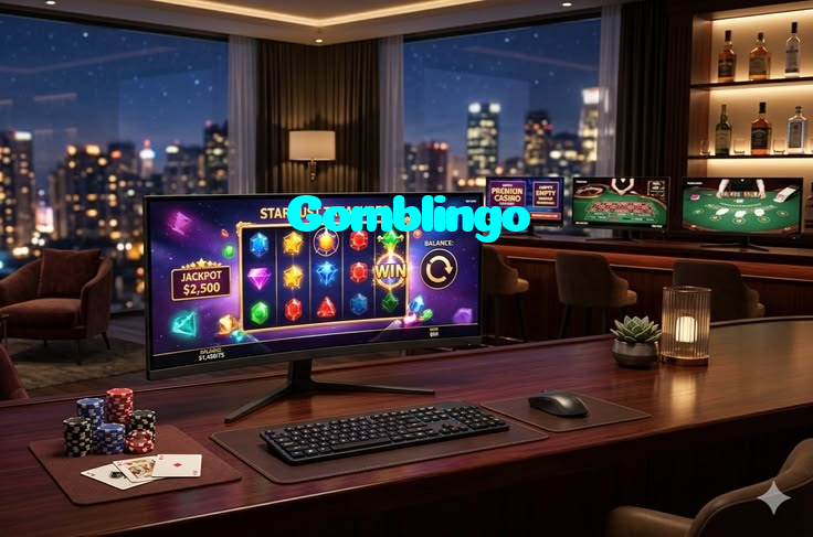 Gomblingo casino presented on mobile device in Pakistan with slots and live games